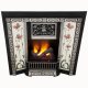 Northmoor shown with Optimyst firebox and burner with tublined tile